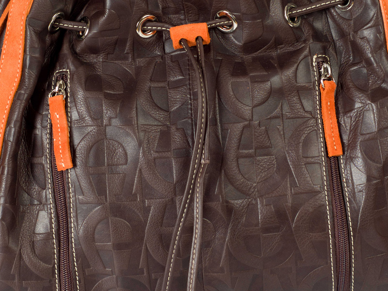 Sac A Main Original En Cuir Couleur Chocolat Bag Fashionista