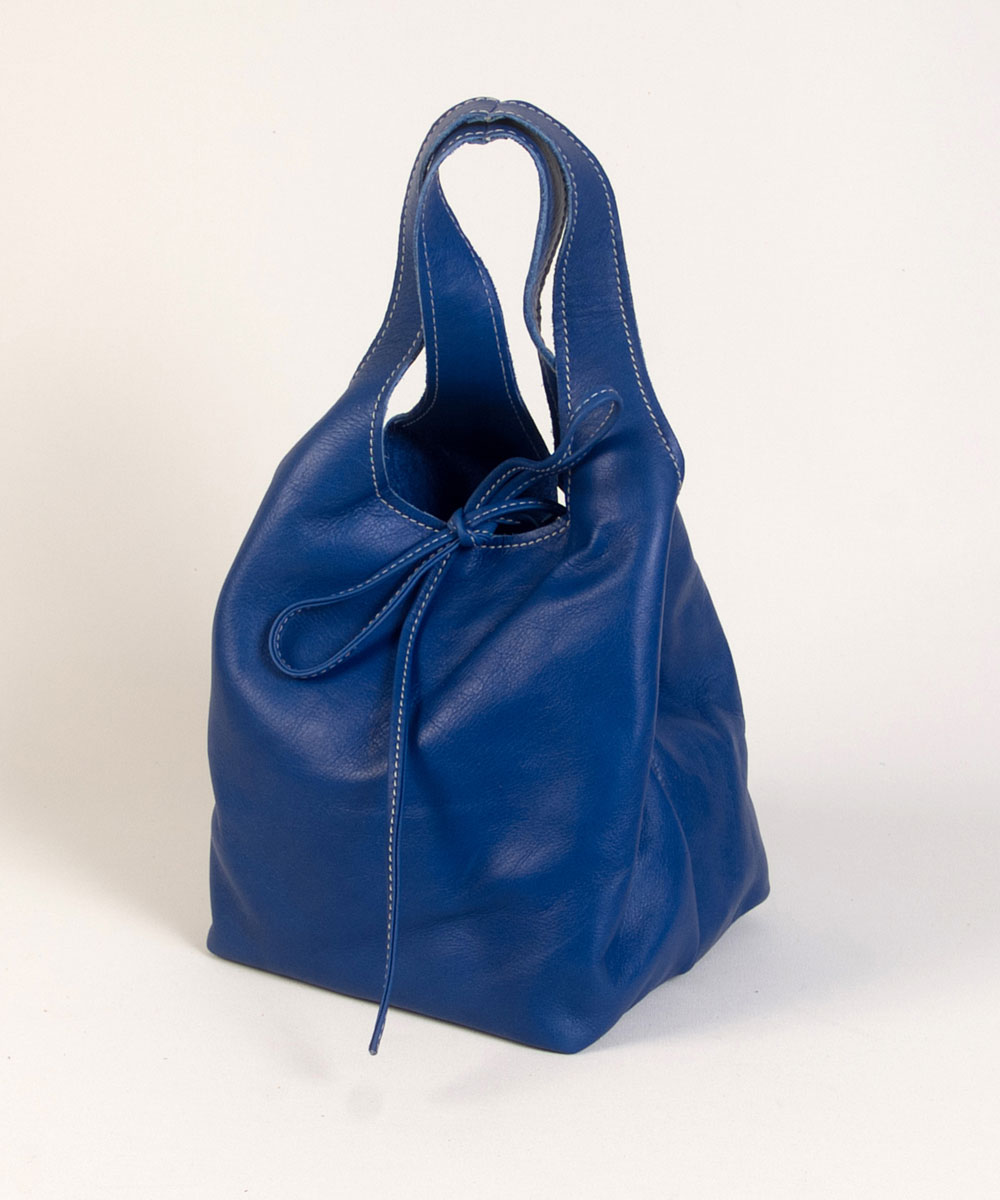 blue handbags